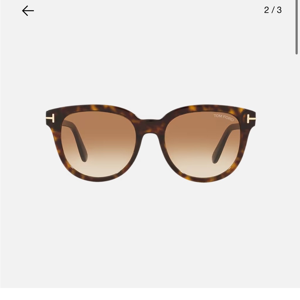 Tom Ford Brown Tortoise Sunglasses